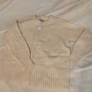 Cream Sweater - Loft Outlet - XS - soft
